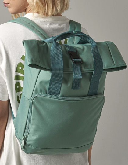 Twin Handle Roll-Top Backpack