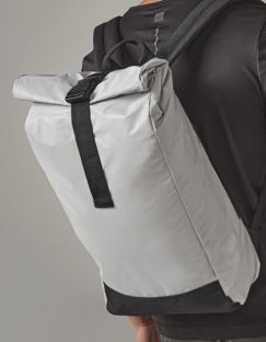 Reflective Roll-Top Backpack