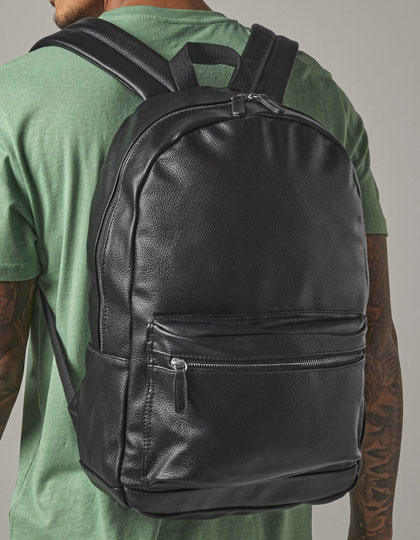 Faux Leather Fashion Backpack