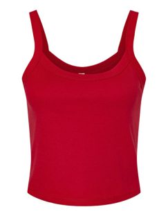 Women´s Micro Rib Spaghetti Strap Tank
