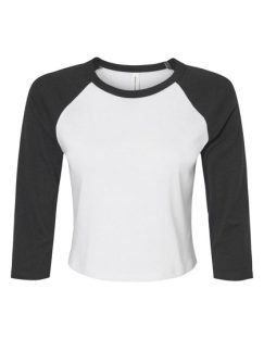 Women´s Micro Rib 3/4 Raglan Baby Tee