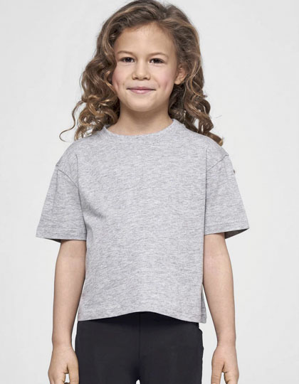 Girls Cropped Jersey Tee