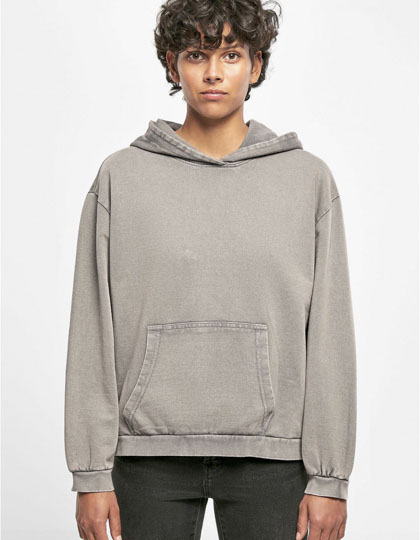 Ladies´ Acid Washed Oversize Hoody