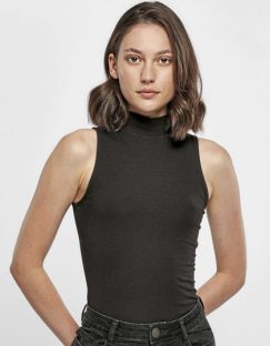 Ladies Sleeveless Turtleneck Body