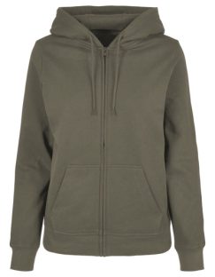 Ladies Basic Zip Hoody