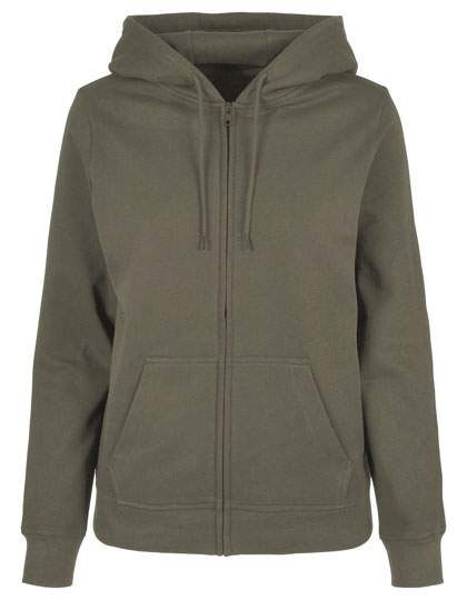 Ladies Basic Zip Hoody