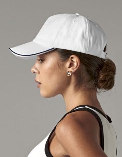 Authentic 5 Panel Cap – Piped Peak