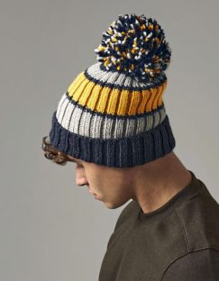 Hygge Striped Beanie