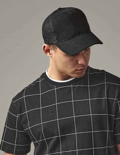 Suede Snapback Trucker