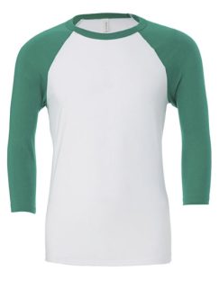 Unisex 3/4 Sleeve Baseball T-Shirt