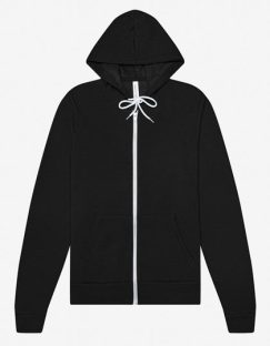 Unisex Poly-Cotton Fleece Full-Zip Hoodie