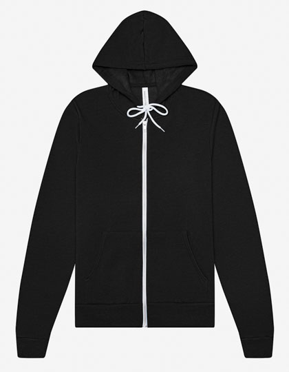 Unisex Poly-Cotton Fleece Full-Zip Hoodie