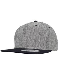 Melange Solid Snapback