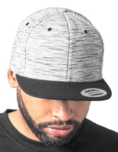 Stripes Melange Crown Snapback