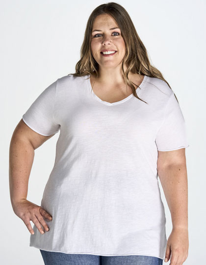 Ladies´ Curves Slub T-Shirt