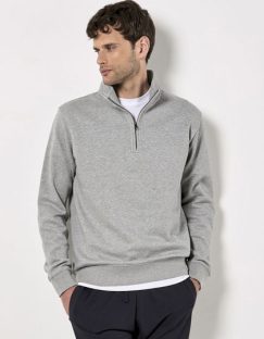 Regular Fit 1/4 Zip Sweatshirt