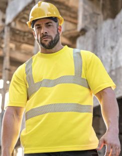 Hi-Vis Broken Reflective Premium T-Shirt Alhambra