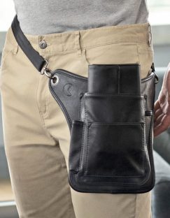 Large Capacity Cashier Holster with Belt Strap