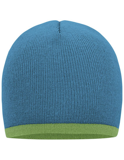 Beanie With Contrasting Border