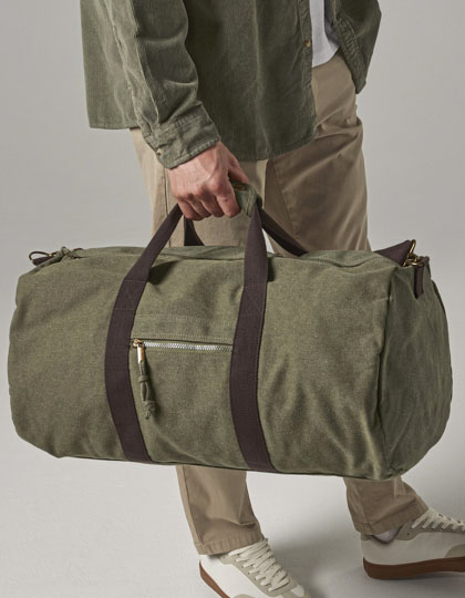 Vintage Canvas Holdall