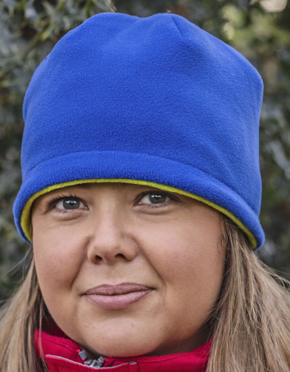 Reversible Fleece Skull Hat