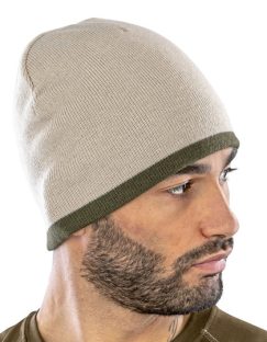 Soft Feel Cuffless Reversible Beanie
