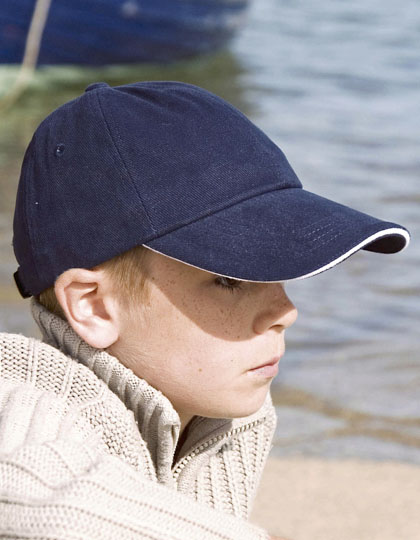 Junior Heavy Brushed Cotton Cap