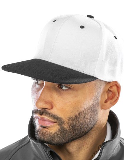 Bronx Original Flat Peak Snapback Dual Colour Cap