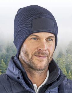 Recycled Double Knit Printers Beanie