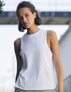 Women´s High Neck Slash Armhole Vest