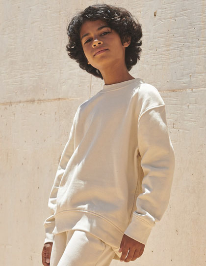 Kids’ Sustainable Fashion Curved Hem Sweat