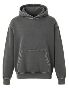 Unisex Vintage Organic Cotton Hooded Sweatshirt