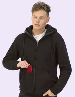 Organic Cotton Unisex Sweat Jacket