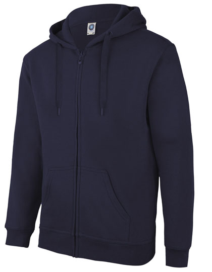 Zip Through Hooded Sweat Jacket