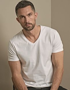 Stretch V-Neck Tee