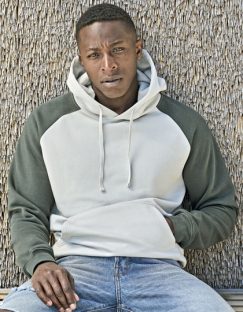 UNLABELED Two-Tone Hooded Sweatshirt