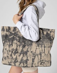 Tie Dye Canvas Tote Bag