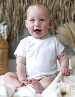 Short Sleeve Baby T-Shirt Polyester