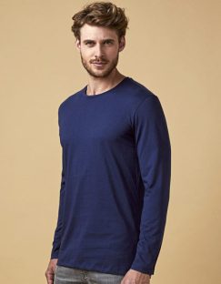 Men´s Roundneck T-Shirt Long Sleeve