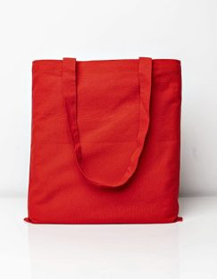 Cotton Bag Colored Long Handles