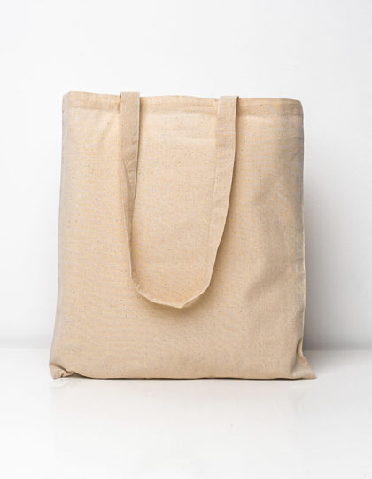 Cotton Bag Natural Long Handles