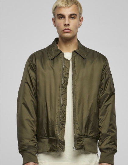 Collar Bomber Jacket