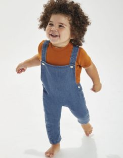 Baby Rocks Denim Dungarees