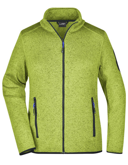 Ladies´ Knitted Fleece Jacket