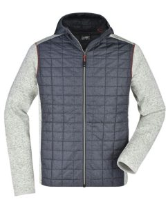Men´s Knitted Hybrid Jacket