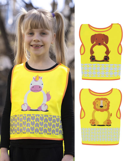 Children’s Safety Vest Funtastic Wildlife CO² Neutral