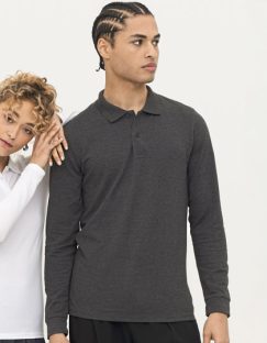 Men´s Long-Sleeve Piqué Polo Shirt Perfect