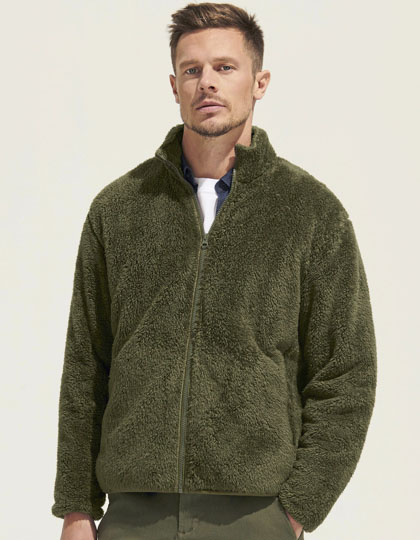 Unisex Fleece Zip Jacket Finch