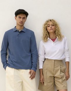 Unisex Pacific Polo Shirt Longsleeve