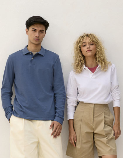 Unisex Pacific Polo Shirt Longsleeve